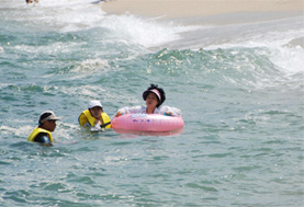 자작도 해수욕장